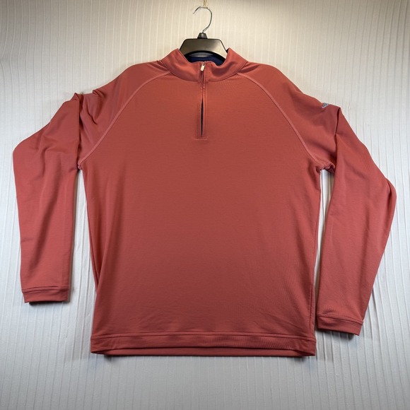 Peter Millar Other - Peter Millar Seaside 'The Wingman' Men Zip Pullover Performance Golf Shirt Large